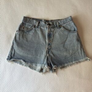 Levi's Vintage 910 Frayed Denim Light Wash Size 11‎ Jr.